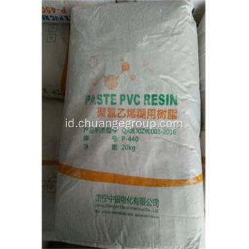 Metode Emulsi Merek Zhongyin PVC Pasta Resin P440